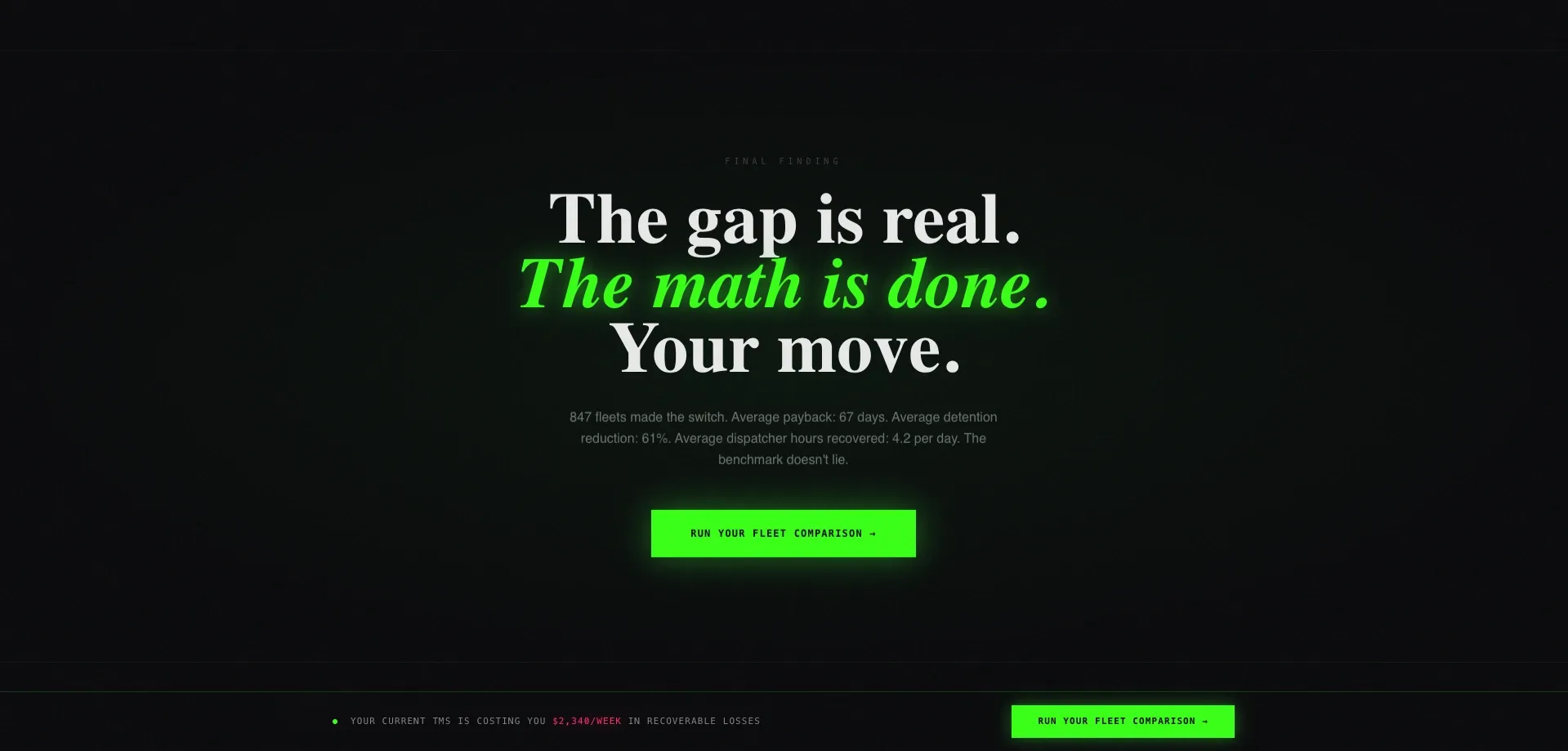 AR-Enhanced TMS Landing Page Template