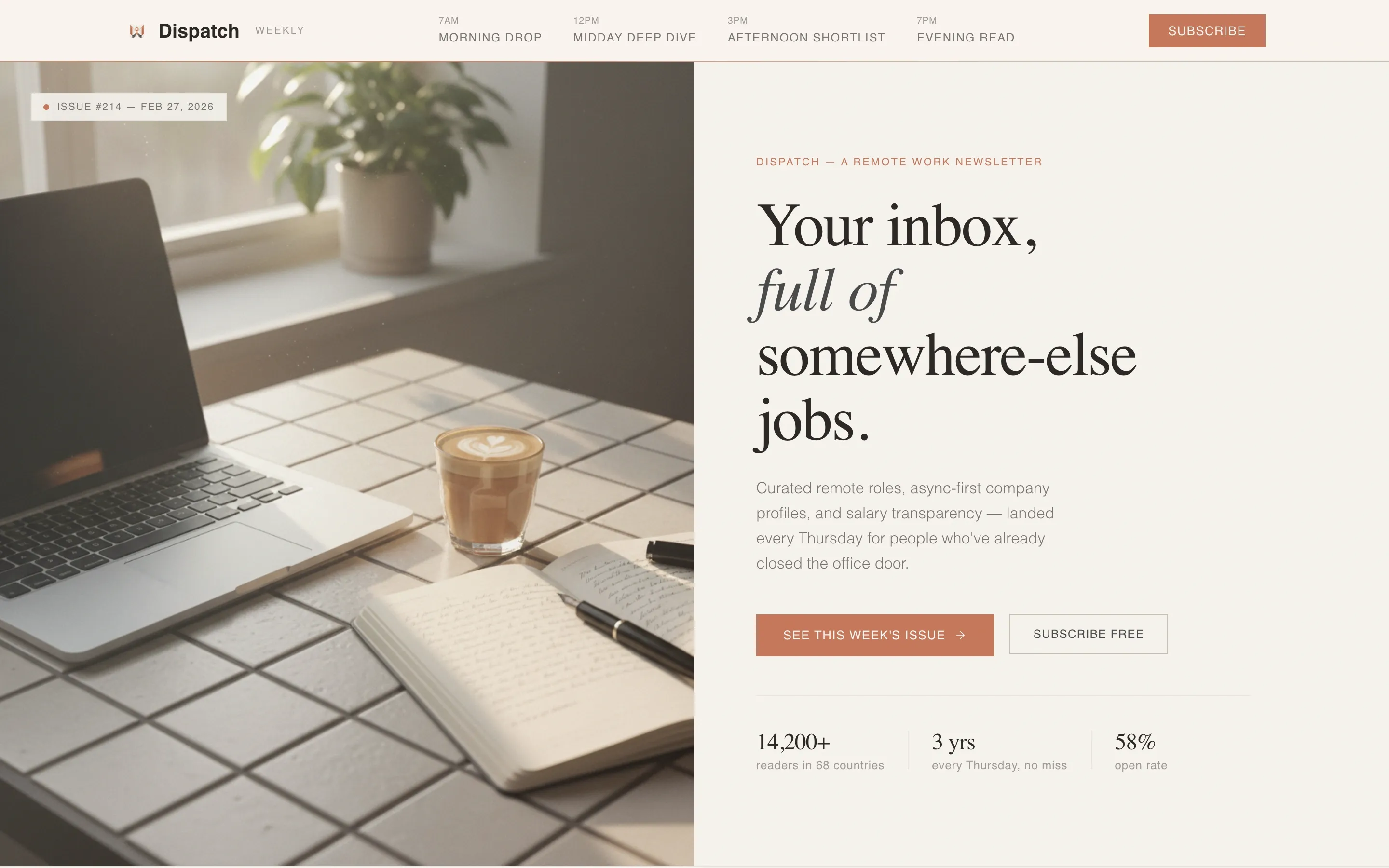 Action-Able Distributed Work Landing Page Template