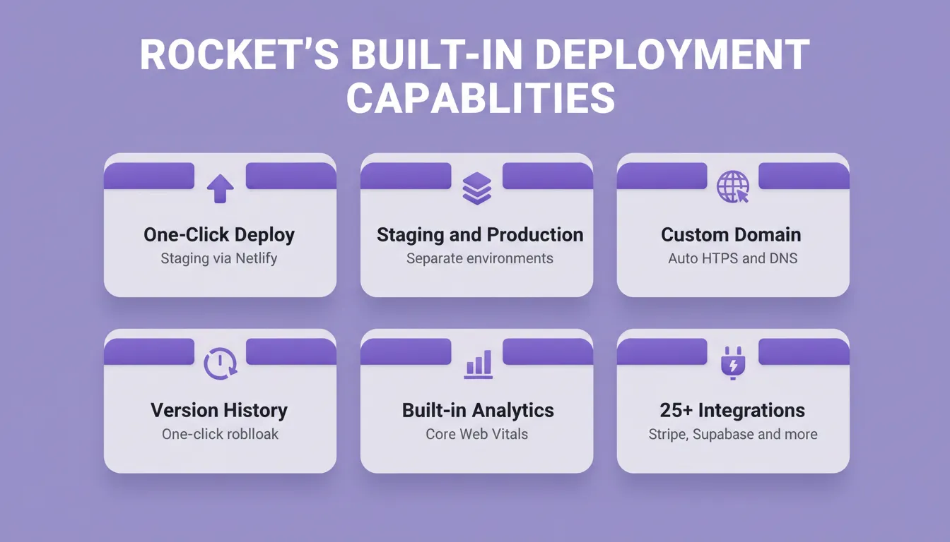 Rocket's Built-In Deployment Capabilities