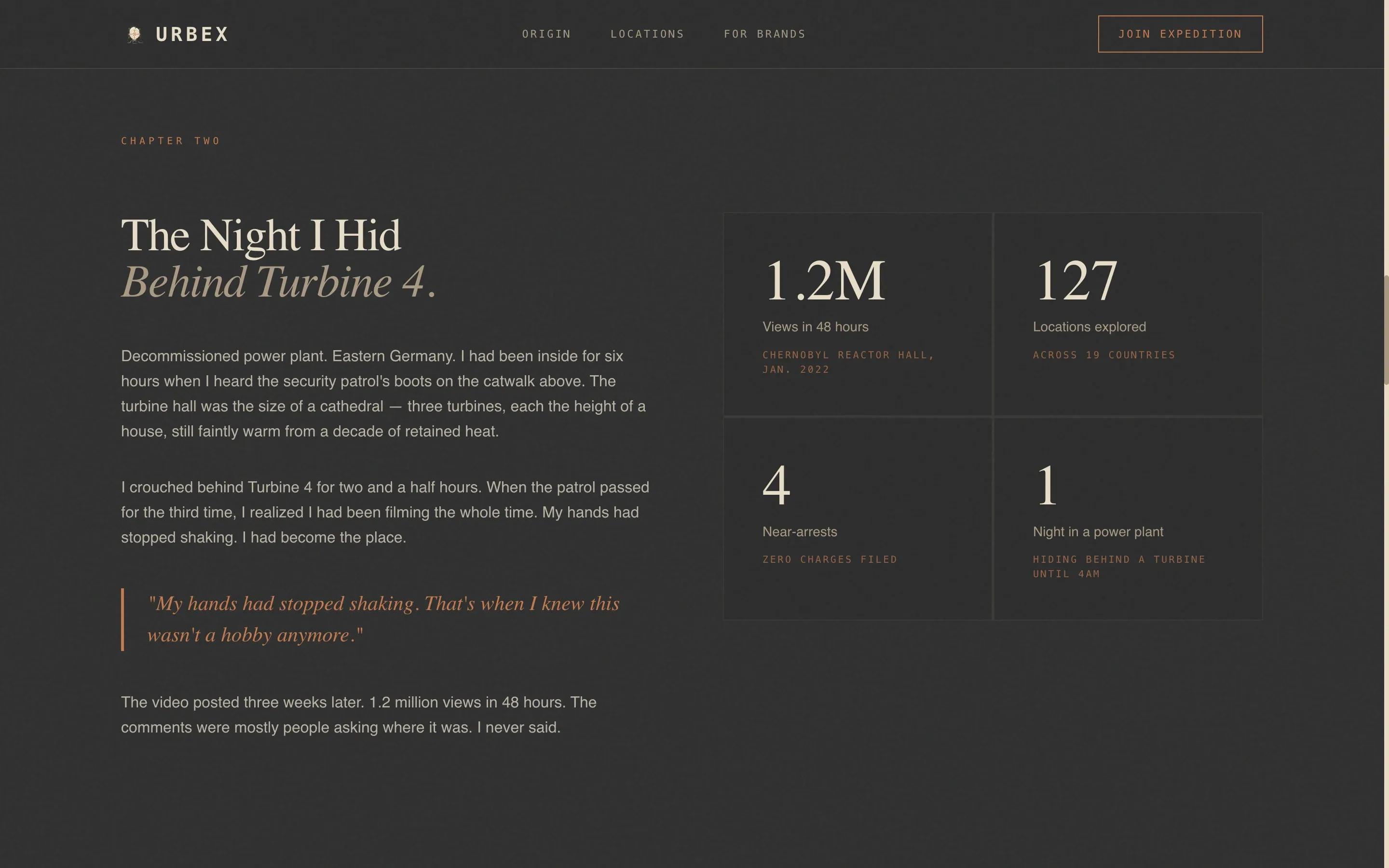 Photography Blog Specialist Blog Website Template