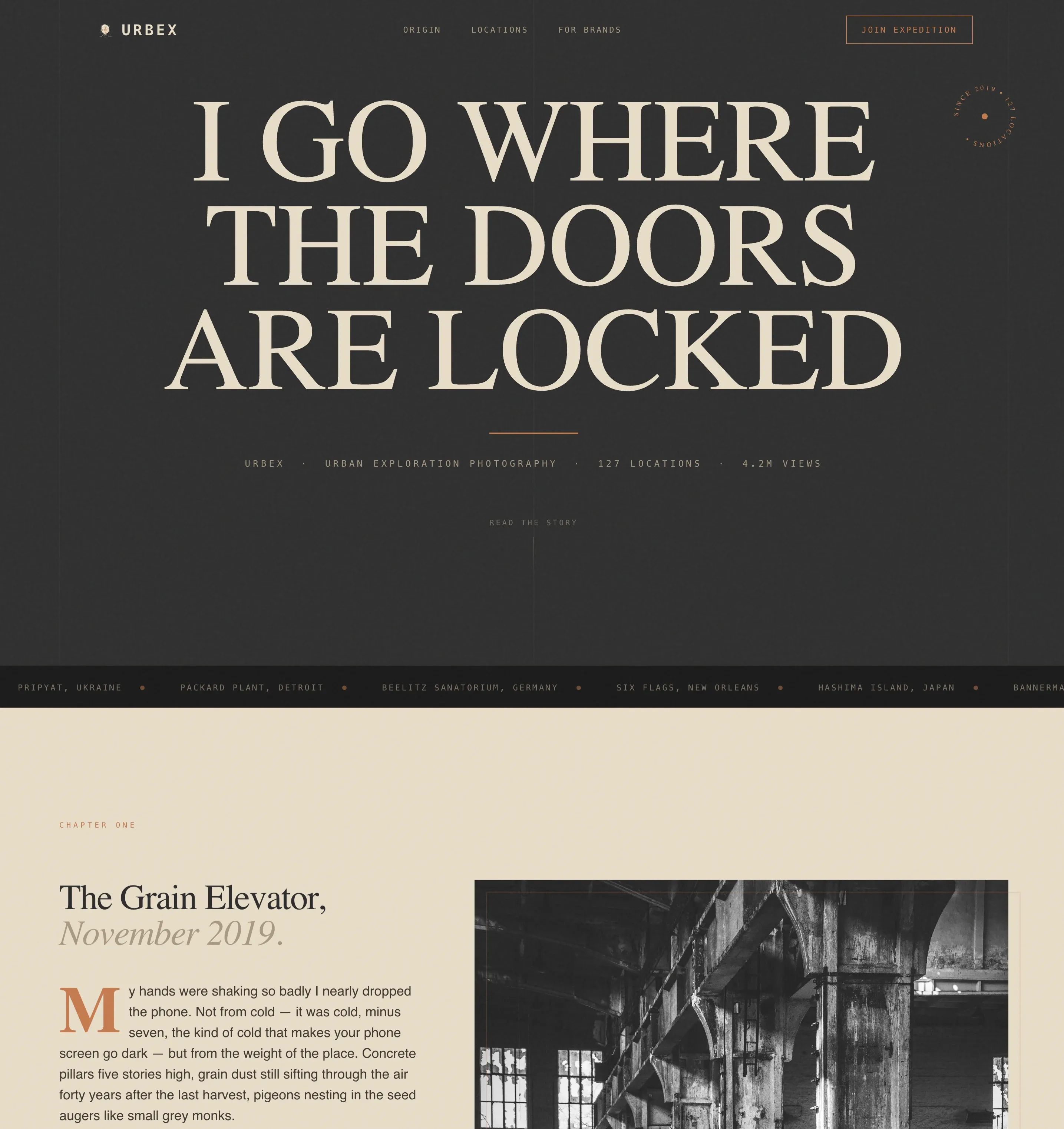 Photography Blog Specialist Blog Website Template
