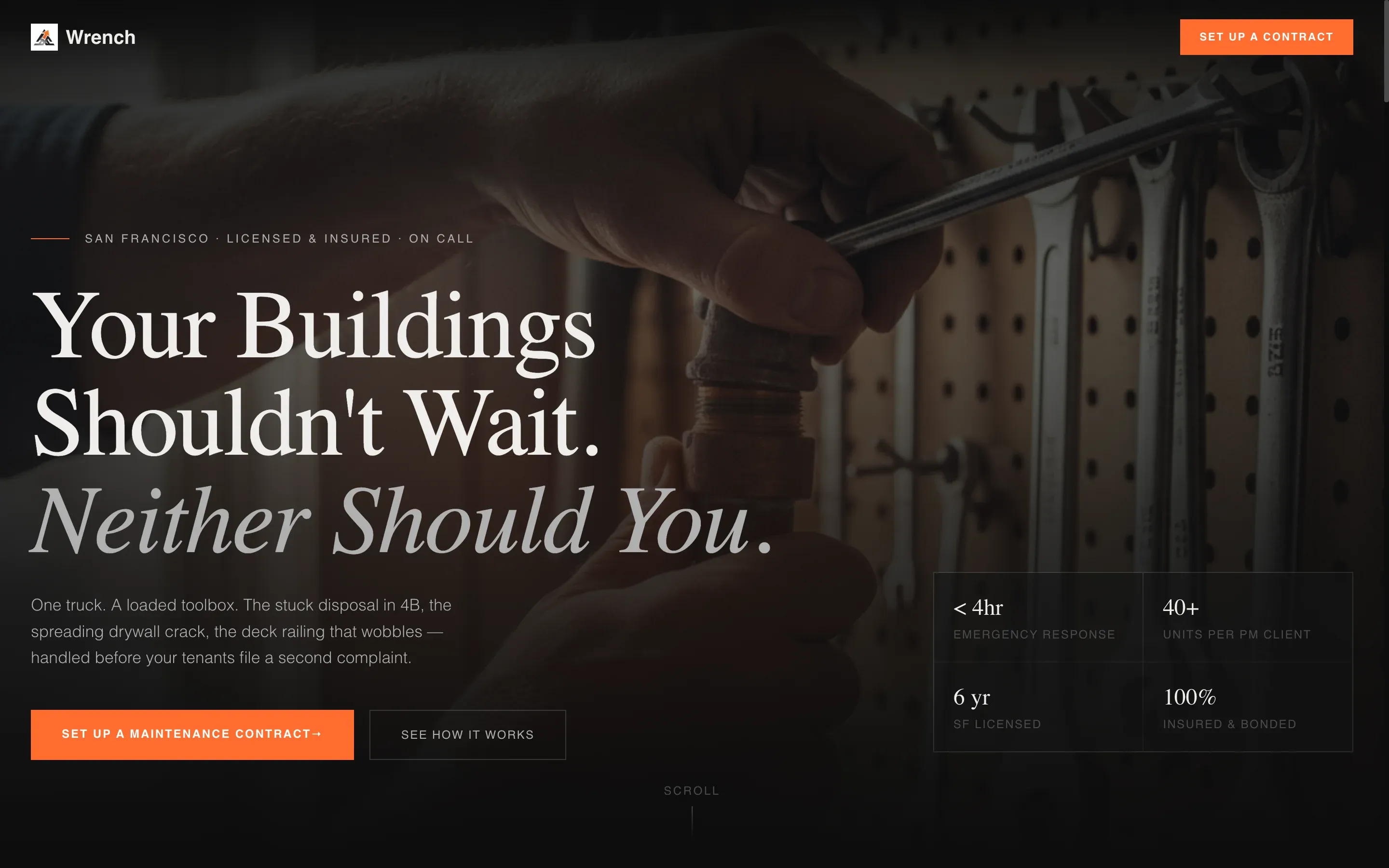 Reliable Handyman | Free Website Template | Rocket