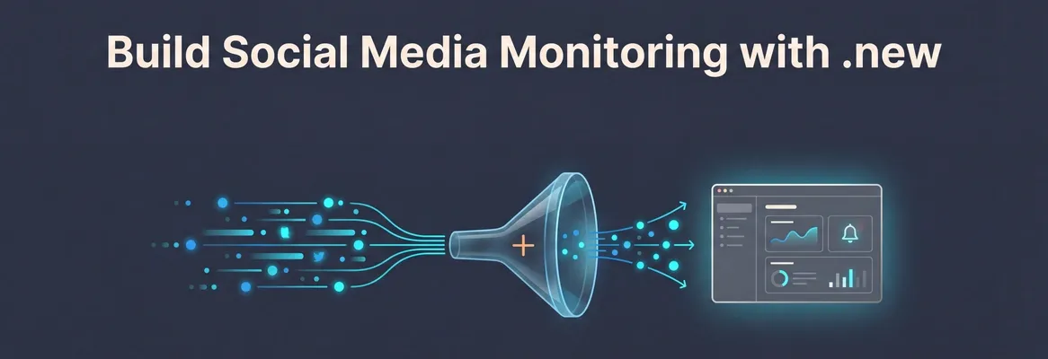 How to Build Social Media Monitoring Software with Rocket.new