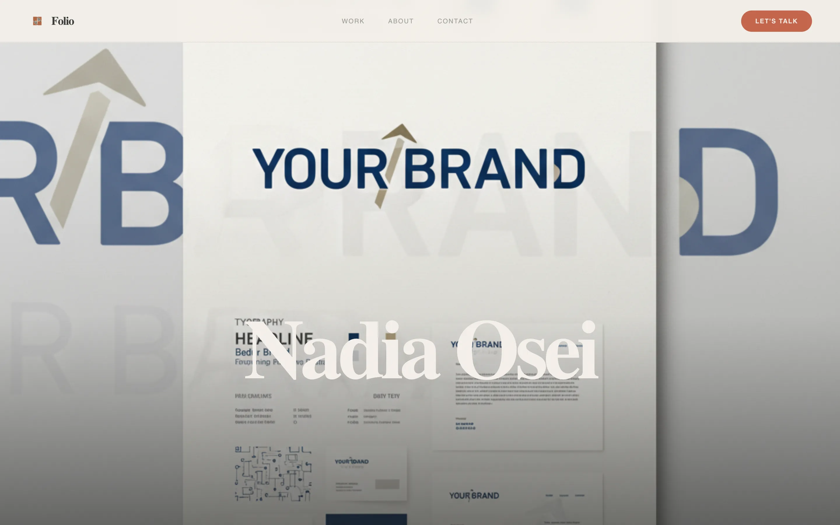 Cinematic Bento Grid Portfolio Landing Page