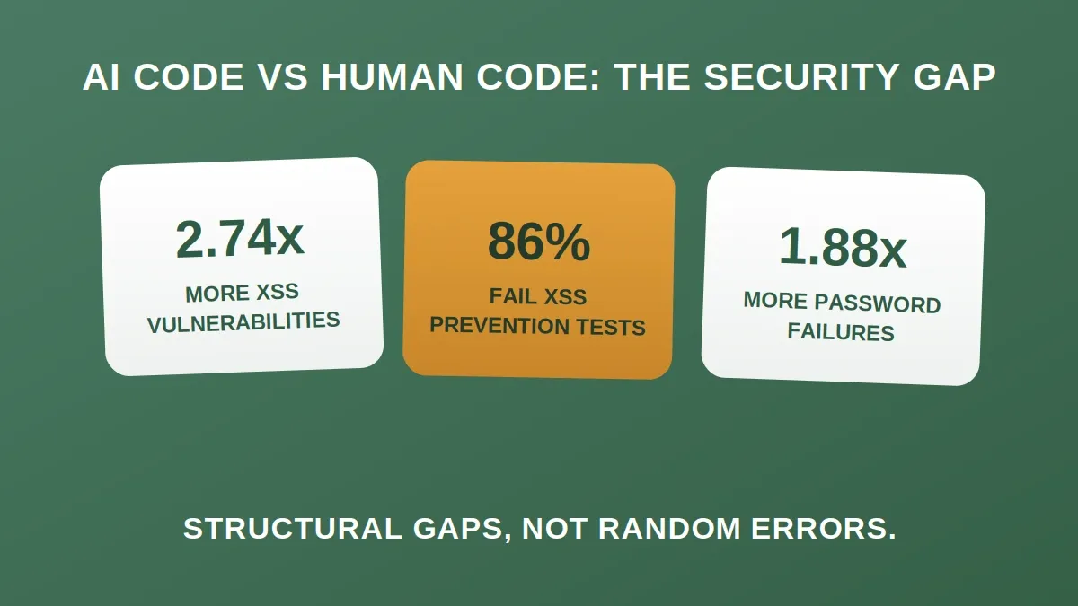 AI code introduces XSS vulnerabilities