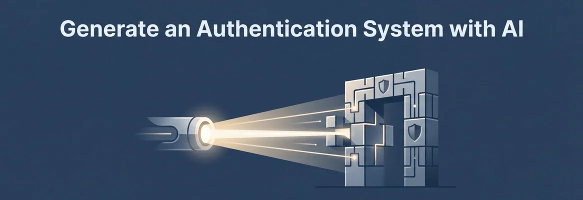 How to Generate an Authentication System Using AI Without Writing Code
