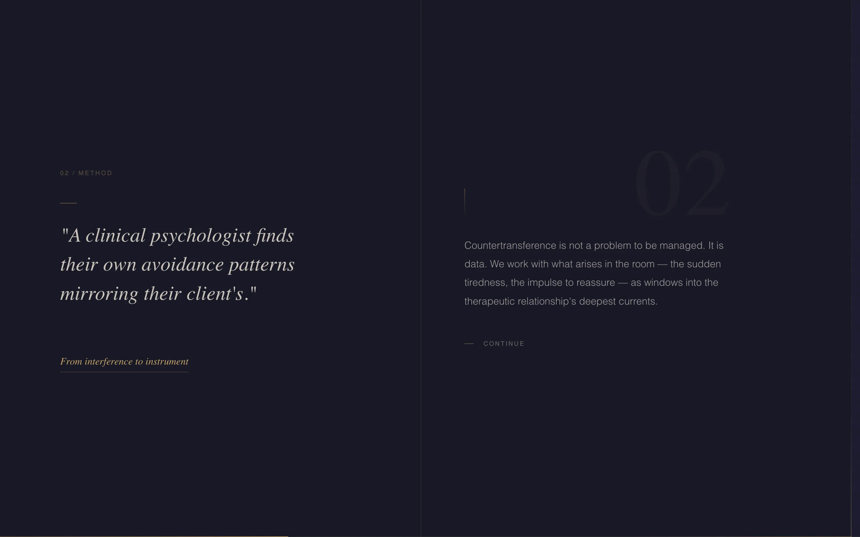Psychologist Landing Page Template for Private Practice
