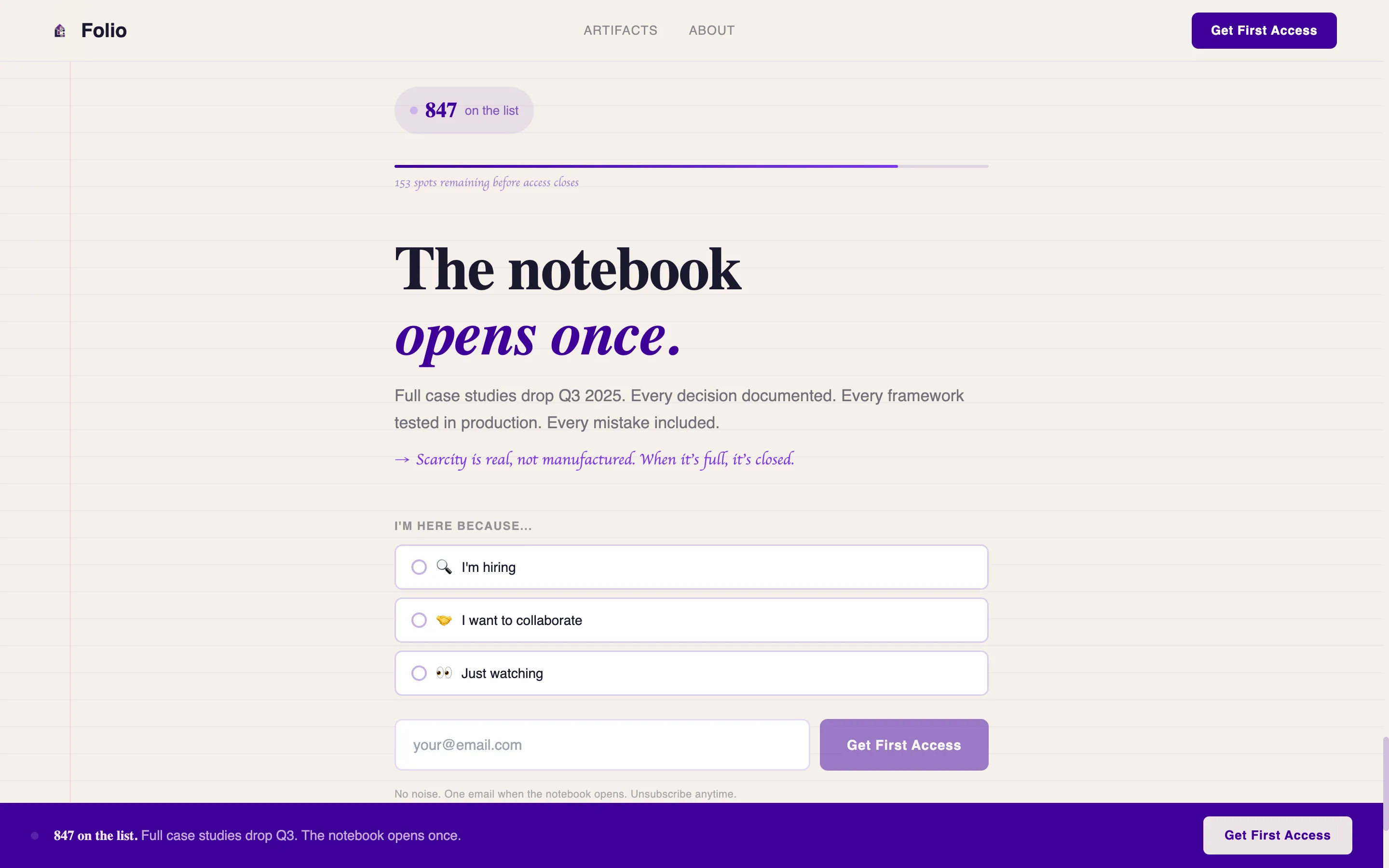 Influential Product Executive Landing Page Template