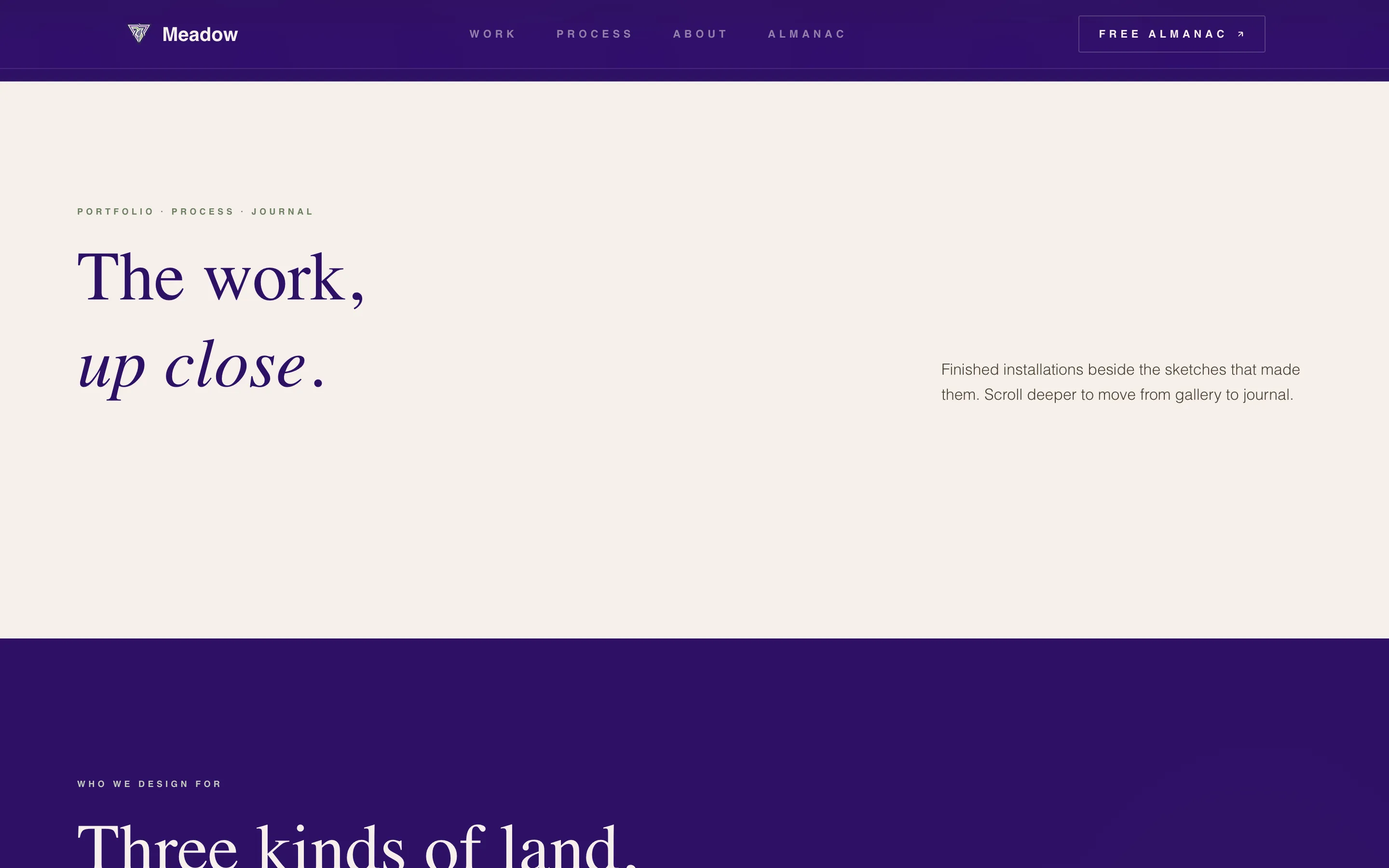 Farmhouse Landscape Designer Landing Page Template