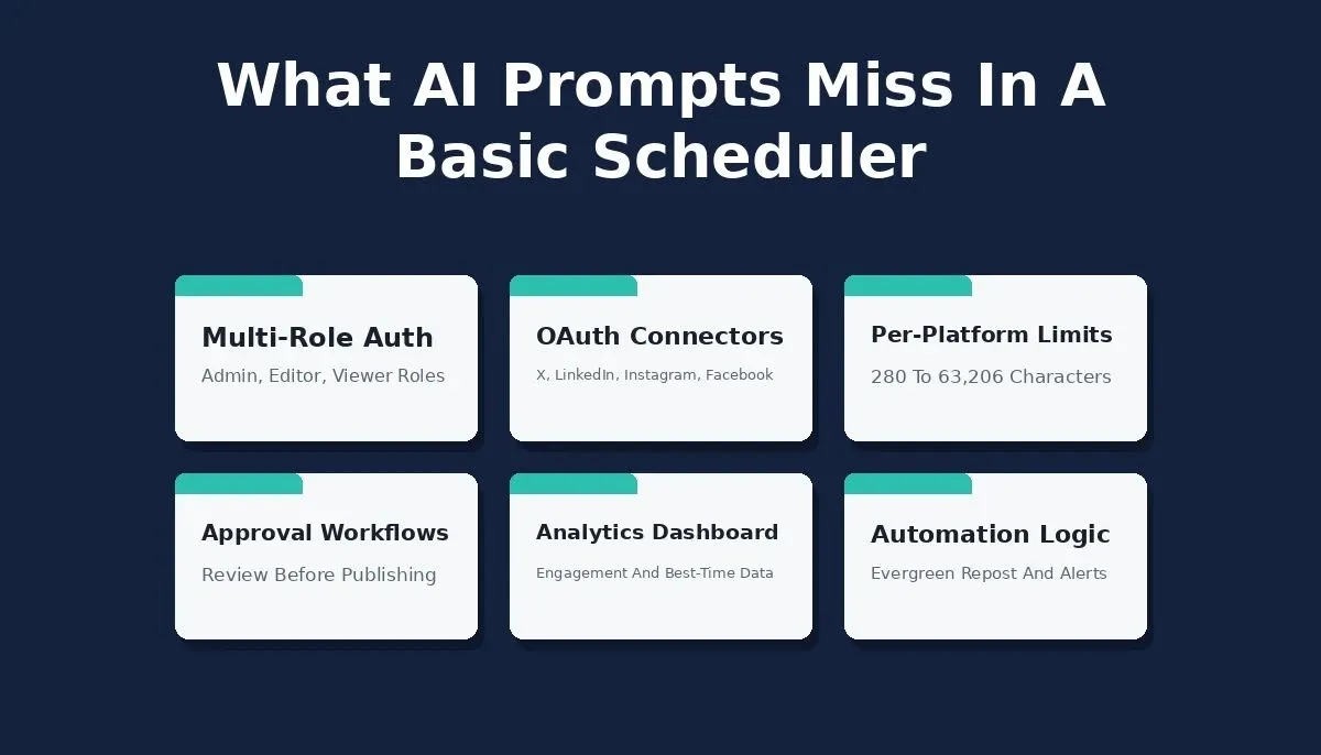What AI Prompts Miss In A Basic Scheduler