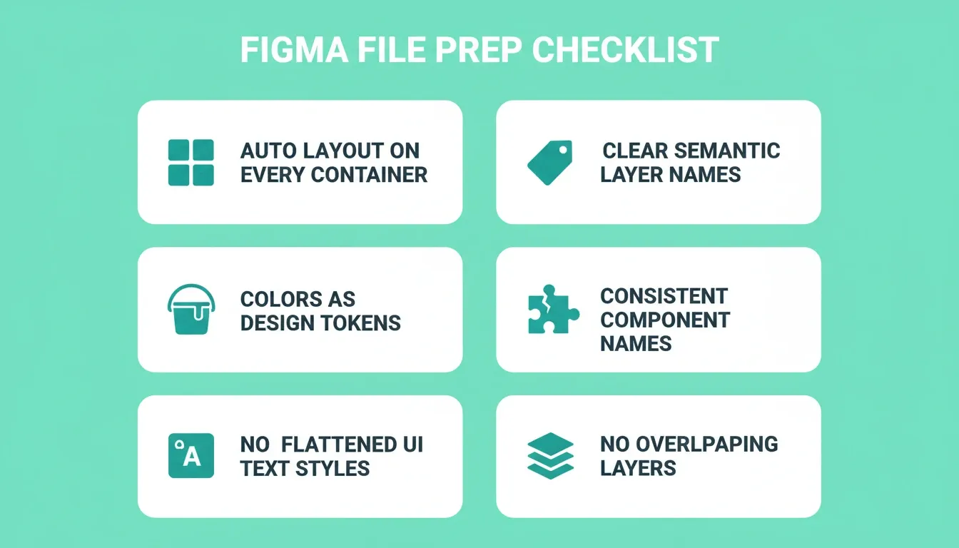 Figma File Prep Checklist