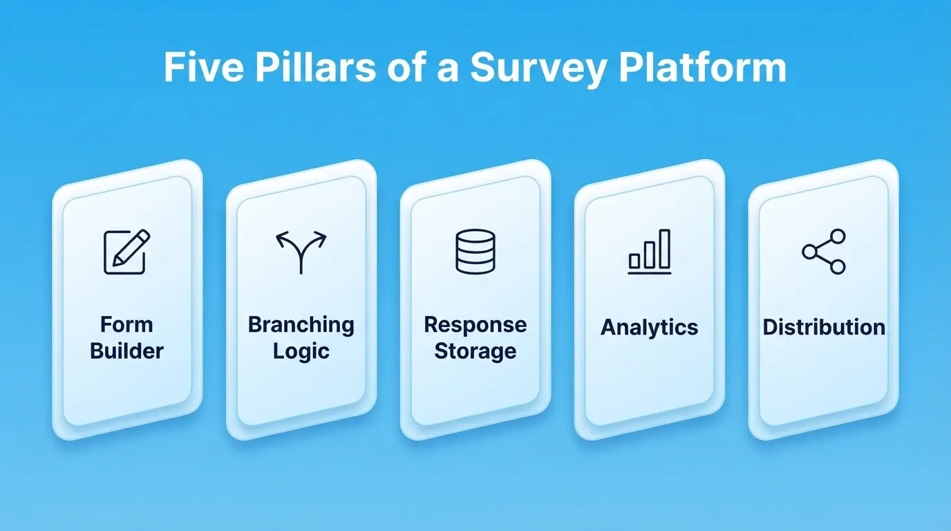 Five Pillars of a Survey Platform
