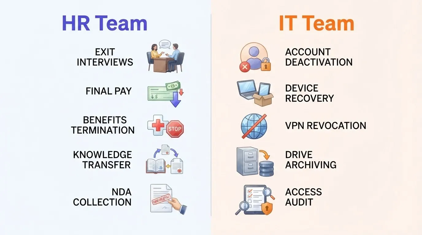 HR and IT Offboarding