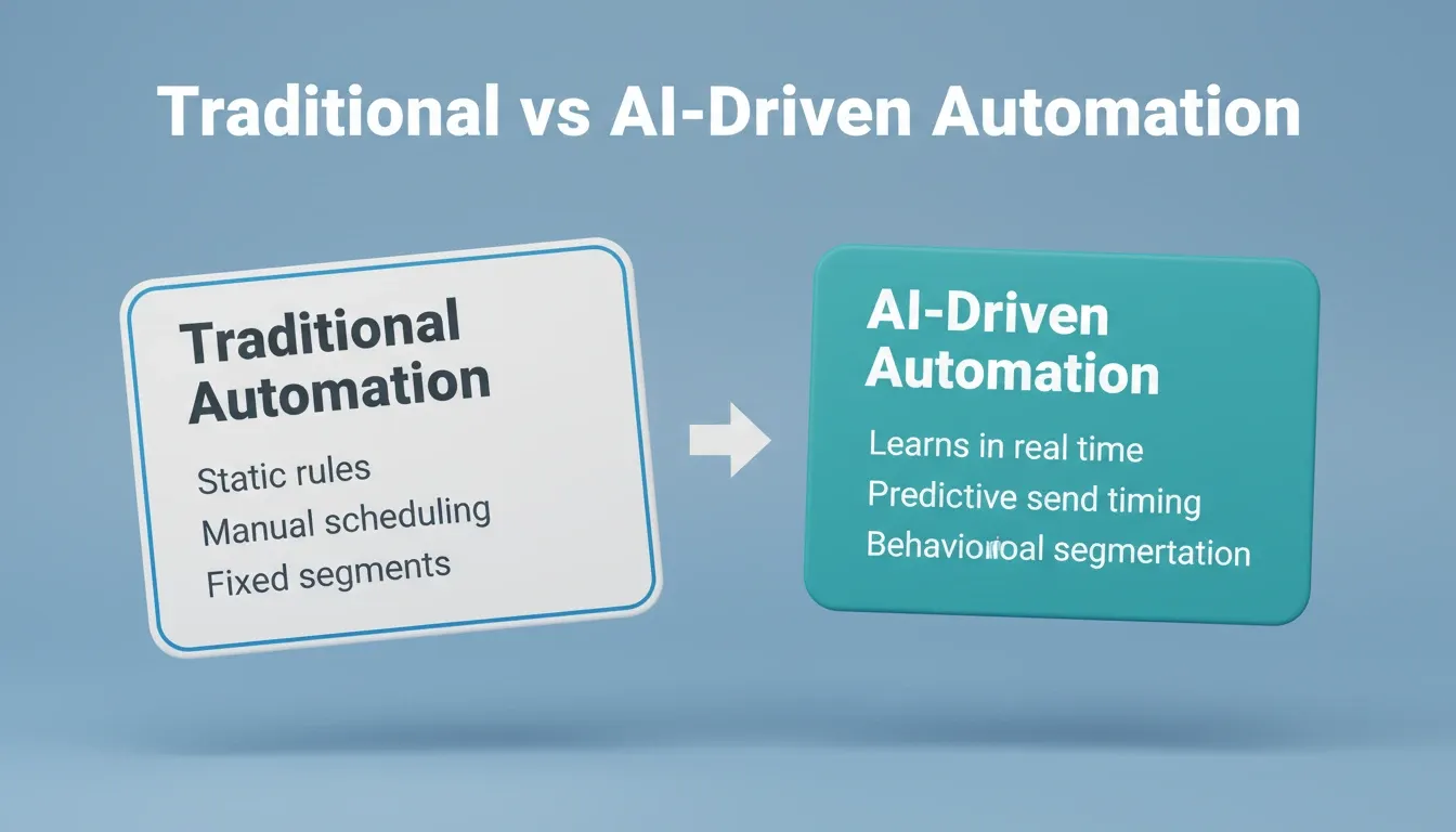 Traditional vs AI-Driven Automation