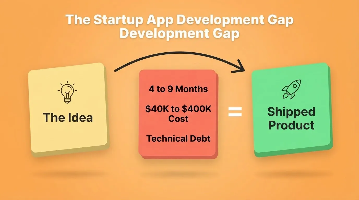 The Startup App Development Gap