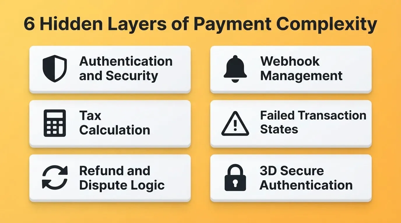 Six Hidden Layers of Payment Complexity