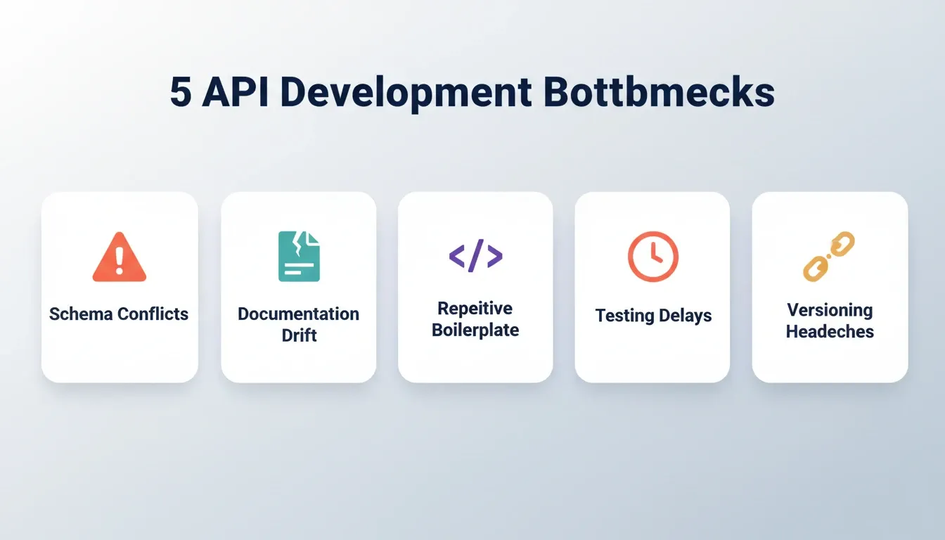 5 API Development Bottlenecks