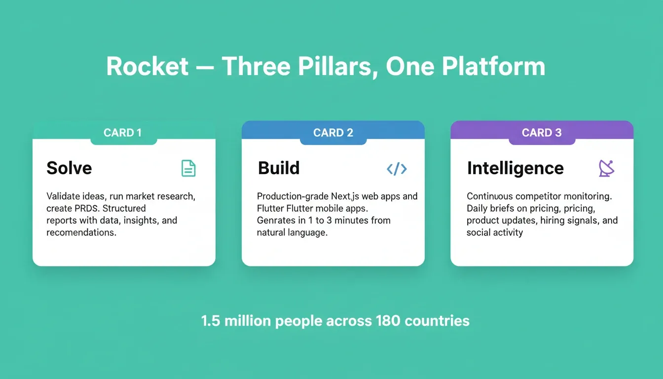 Rocket Three Pillars