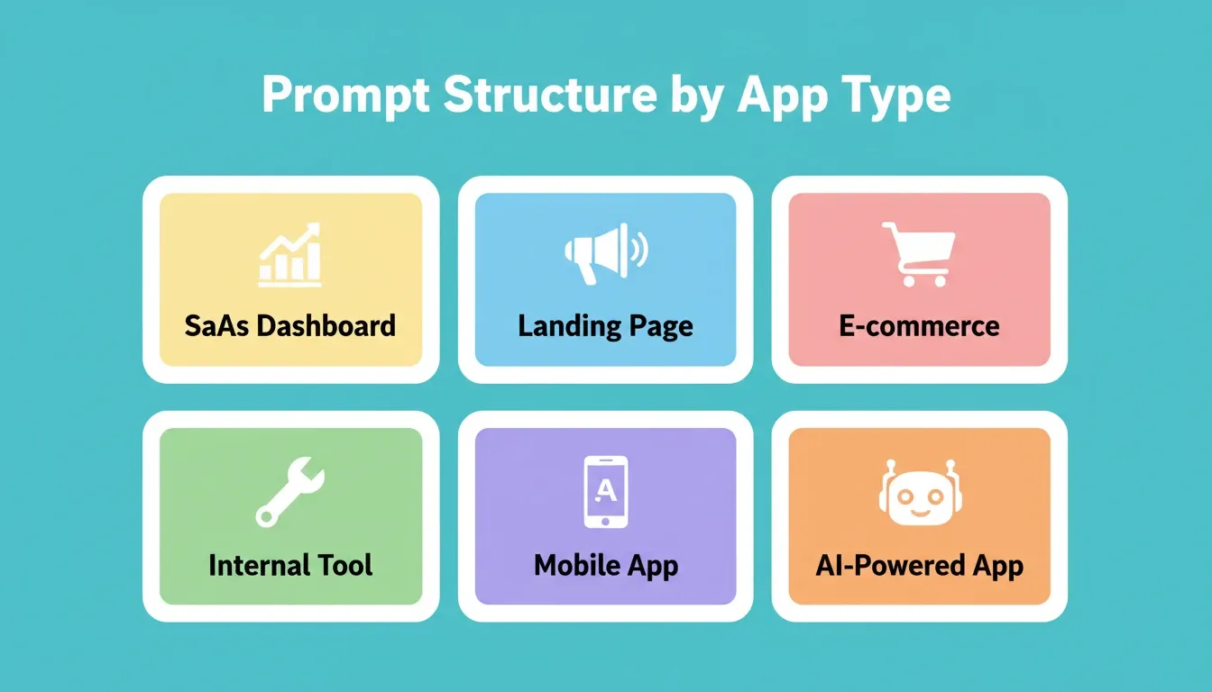 Prompt Structure by App Type