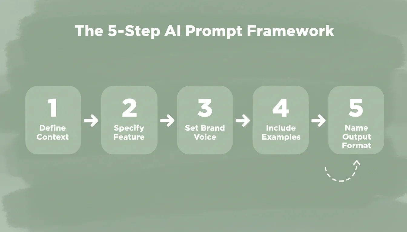 The 5-Step AI Prompt Framework