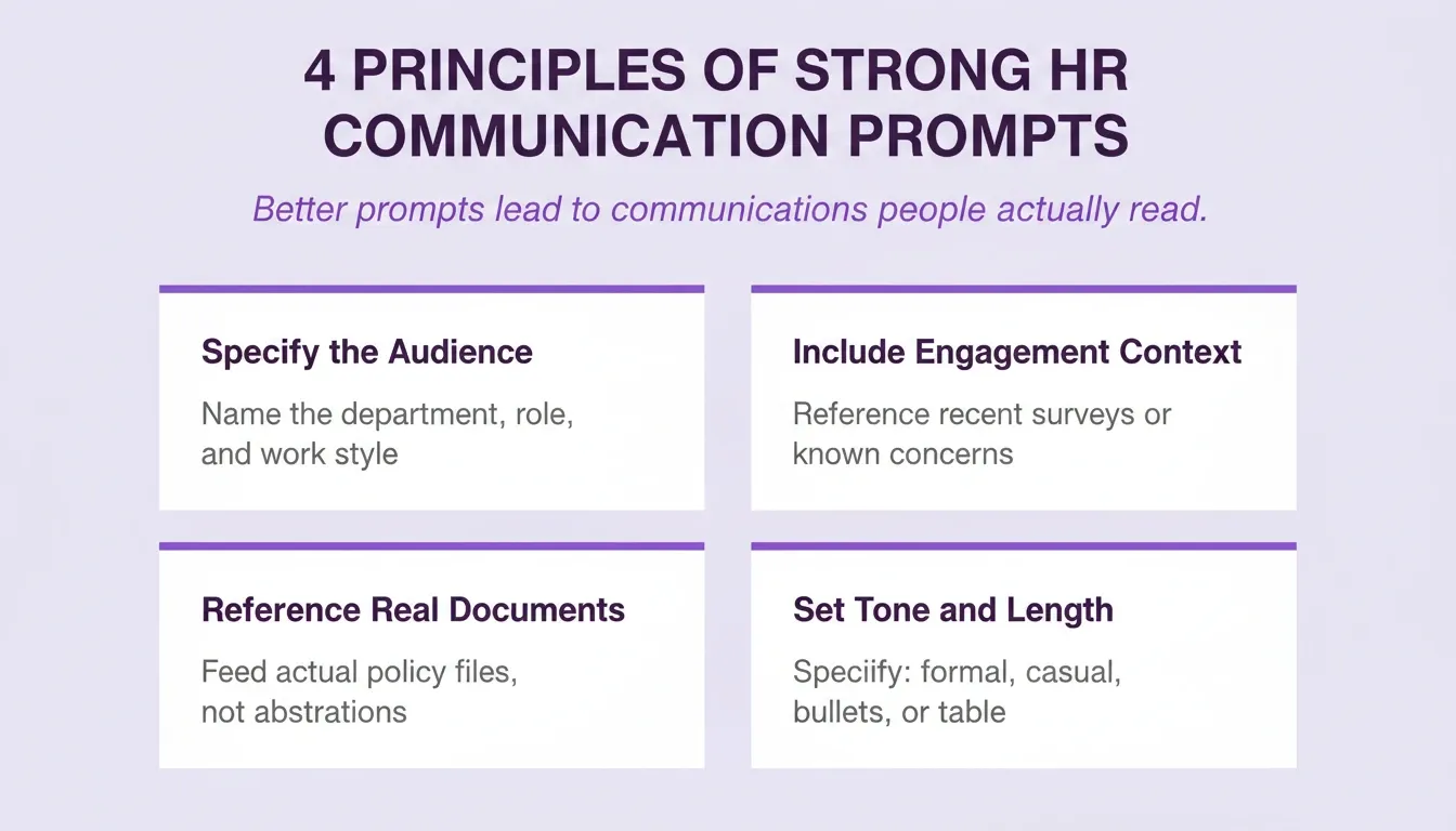 4 Principles of Strong HR