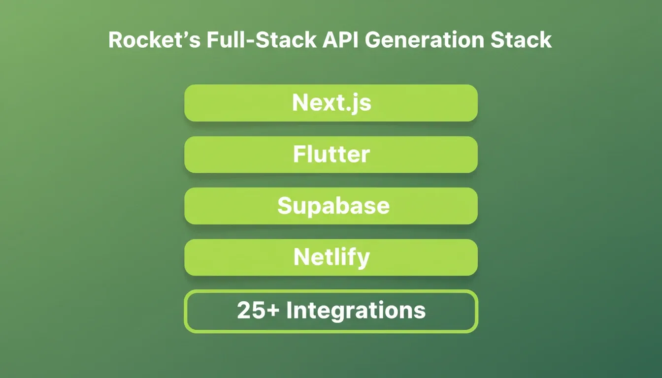 Rocket's Full-Stack API Generation Stack