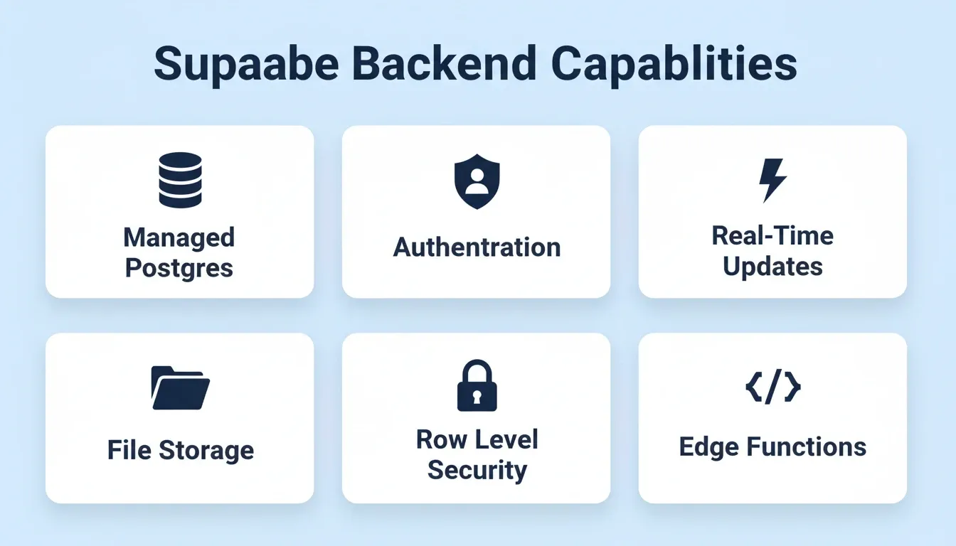 Supabase Backend Capabilities
