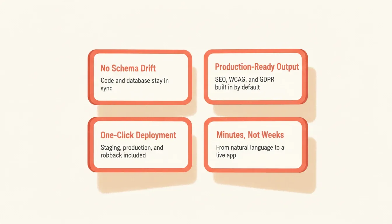 Key Benefits of AI-Generated Supabase Backends