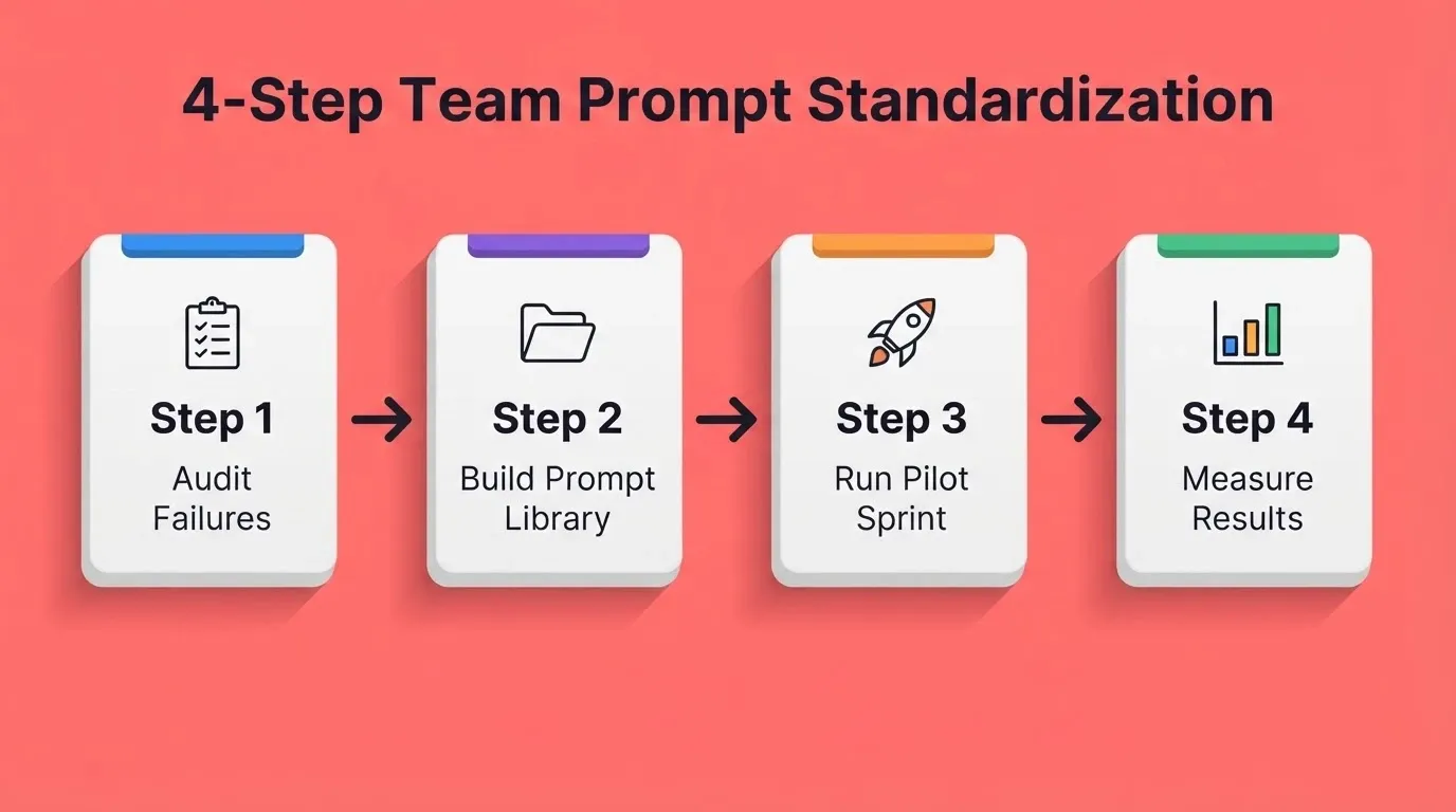 4-Step Team Prompt Standardization