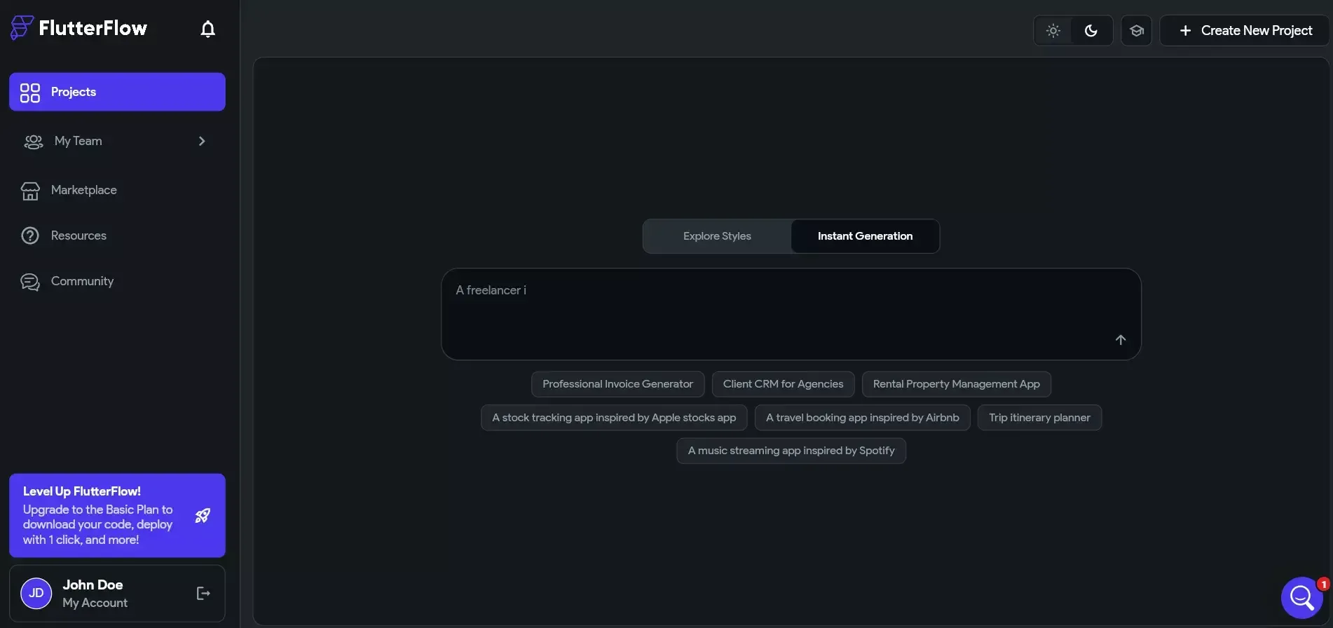 FlutterFlow - Best for Visual Mobile App Development