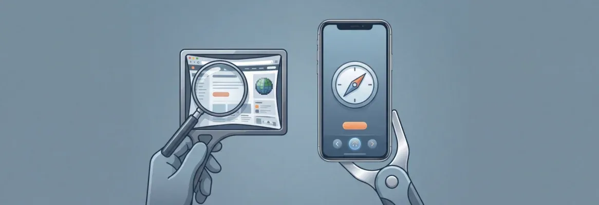 Mobile Apps Are Not Shrunken Websites: Building a Mobile-Native App Builder