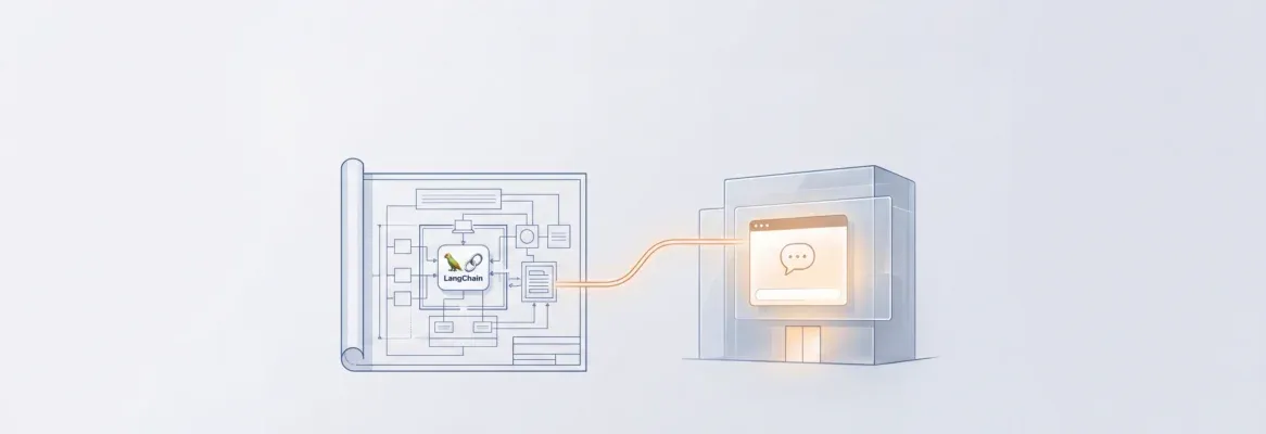 How to Use LangChain to Build a Frontend-Facing Conversational AI Agent