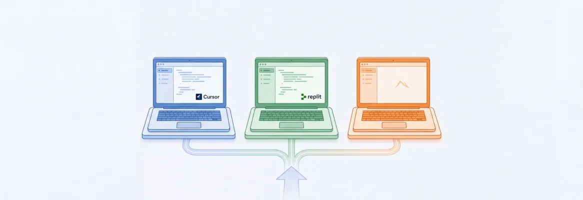 Cursor vs Replit vs Rocket.new: Full Developer Comparison