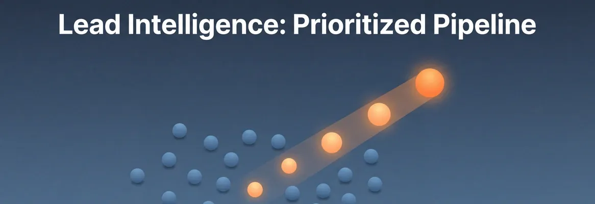 Lead Intelligence: Turning Raw Leads Into Prioritized Pipeline