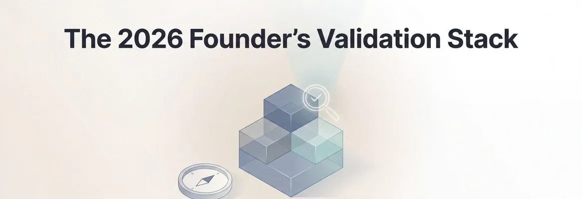 Market Research Tool for Small Business: The 2026 Founder's Validation Stack
