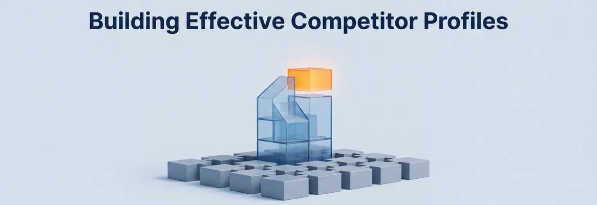 Building Effective Competitor Profiles Using Standardized Templates