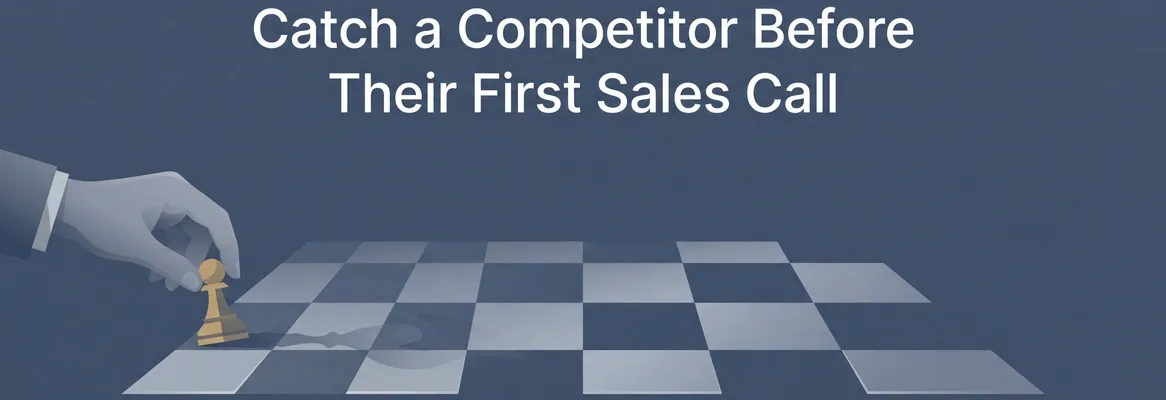 How to Catch a Competitor Entering Your Market Before Their First Sales Call on Rocket.new