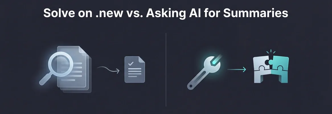 What is Solve on Rocket.new and How is it Different from Asking AI a Question and Getting a Summary Back