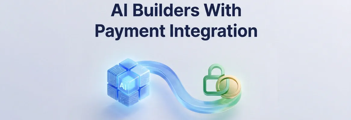 Best AI Builders With Payment Integration in 2026: What Gets Set Up Without Code