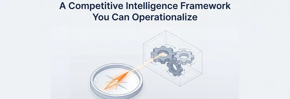 A Competitive Intelligence Framework You Can Actually Operationalize