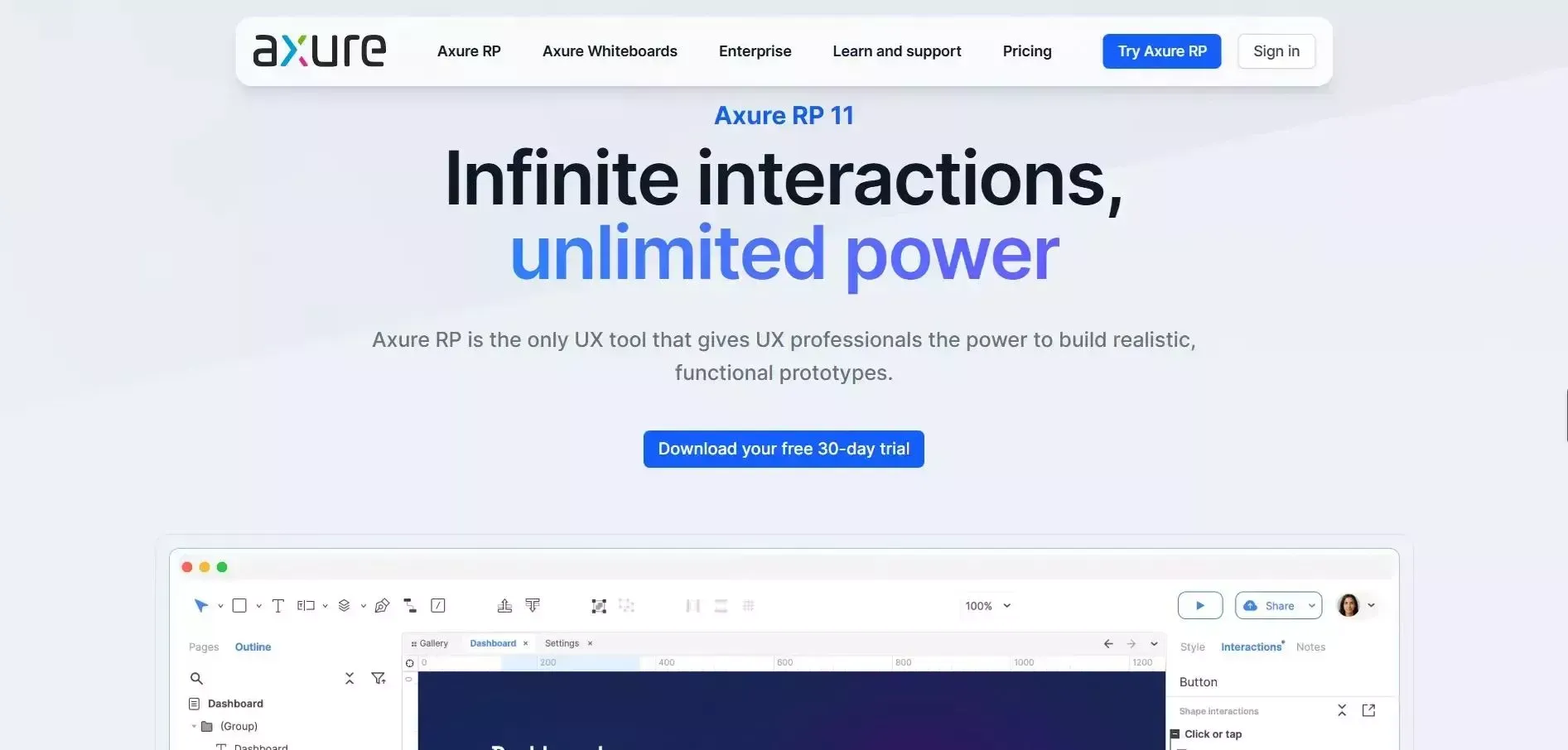 Axure RP Platform