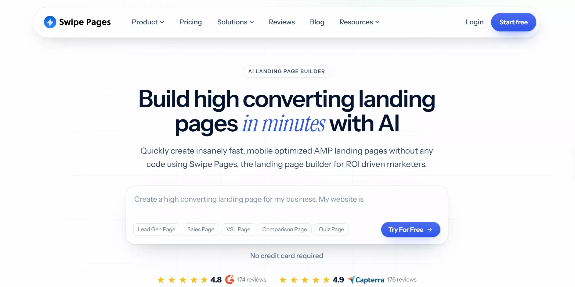 Swipe Pages for mobile-first paid traffic