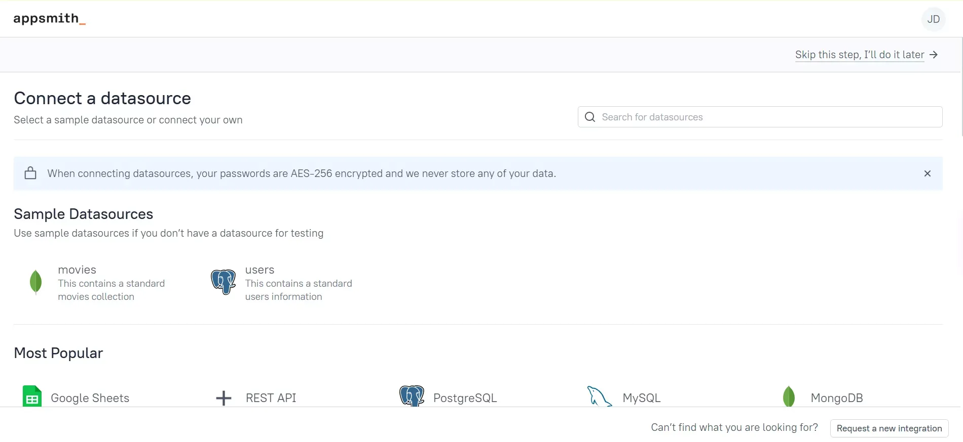 Appsmith: For engineering teams and operators