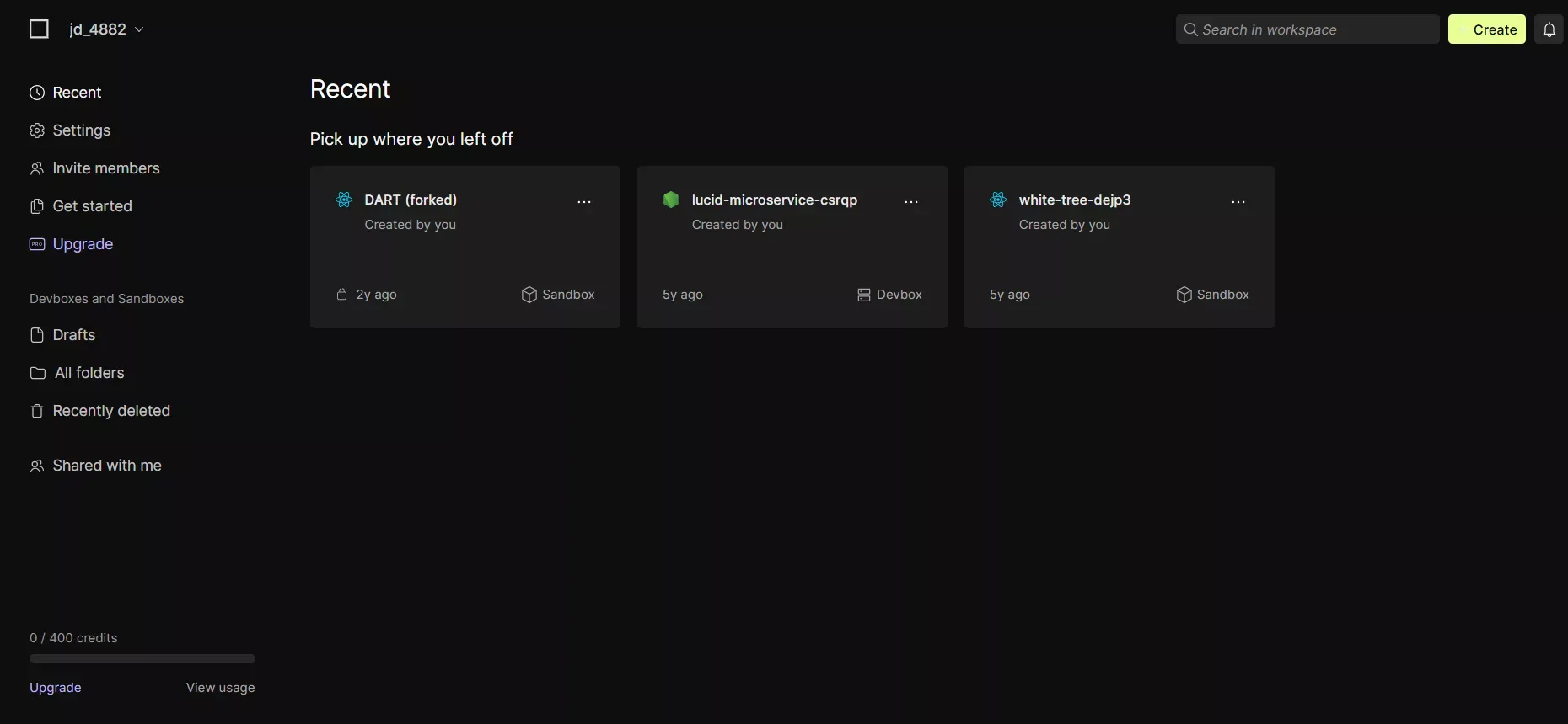 CodeSandbox: Quick browser-based IDE