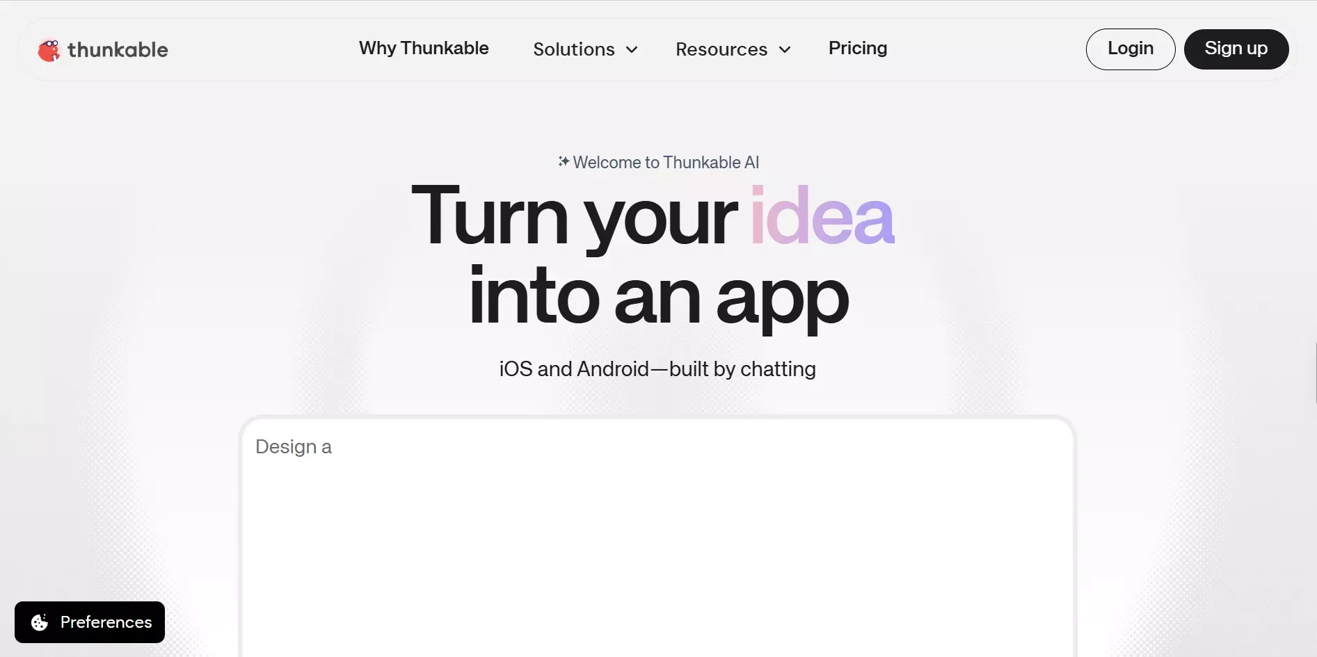 Thunkable: For Mobile First Creators