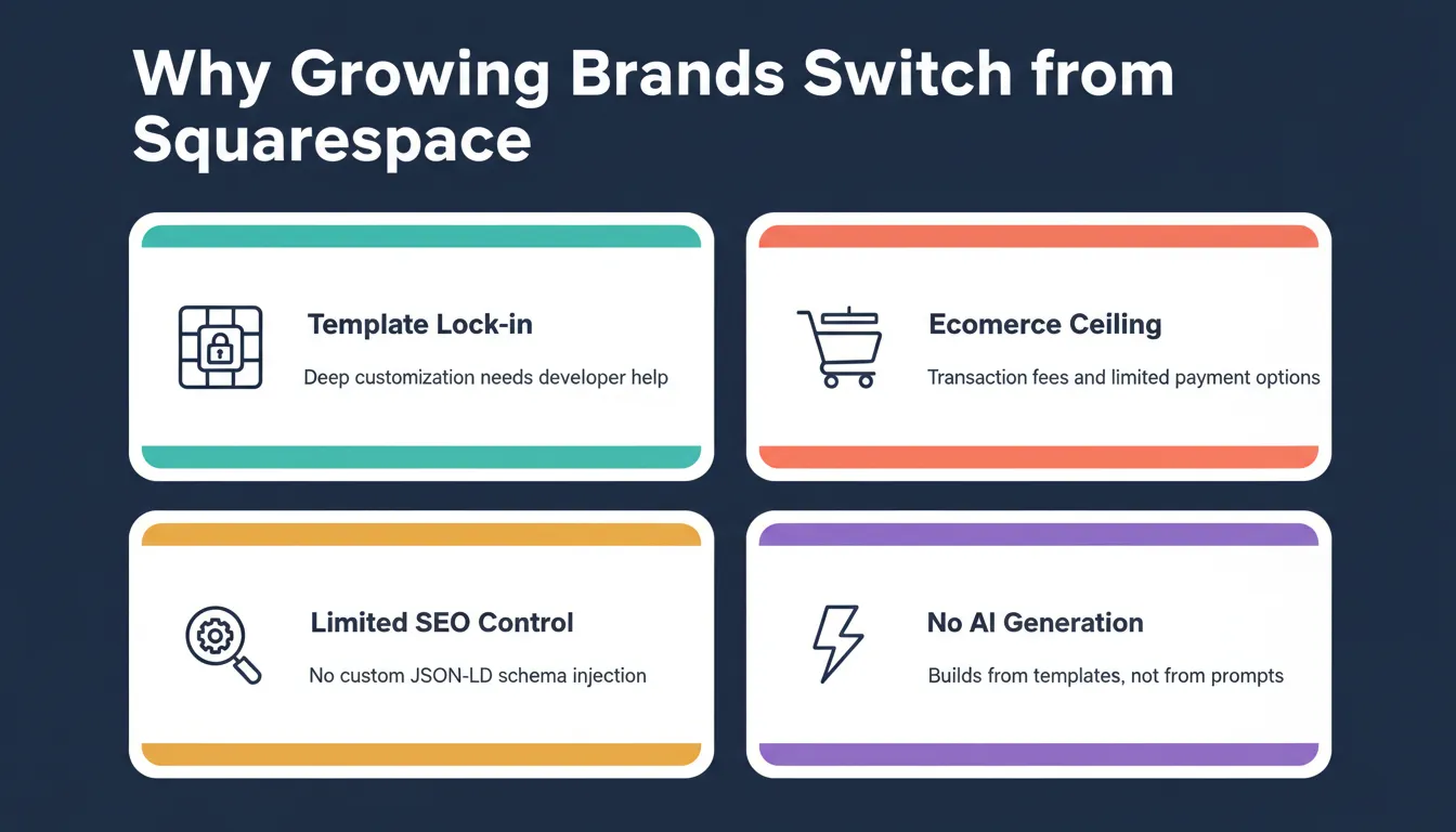 Why Growing Brands Switch from Squarespace