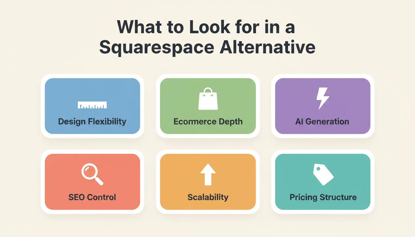 What to Look for in a Squarespace Alternative