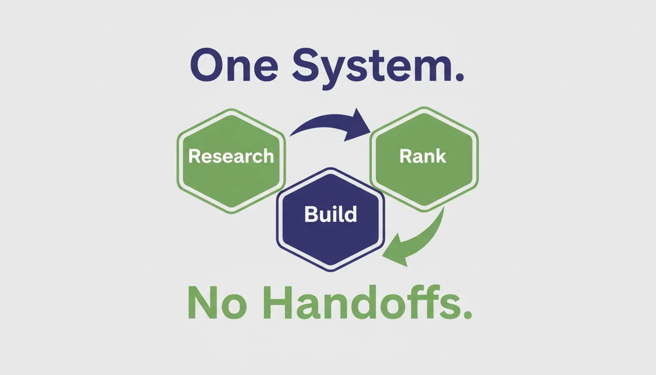One System. No Handoffs.