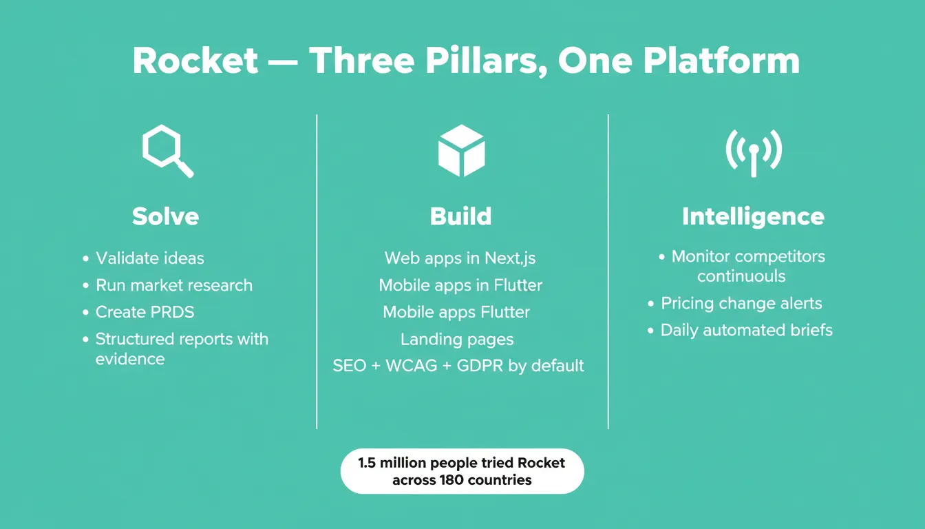 Rocket: Three Pillars, One Platform