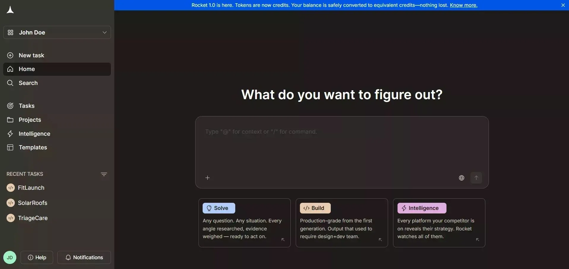Rocket: Modern collaboration and AI builder for teams and individuals